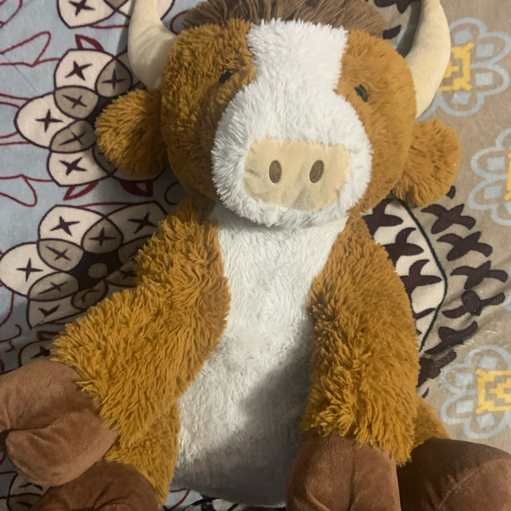 18" Goffa Yak Cattle Cow Bull Stuffed Animal Plush Toy Longhorn Cracker Barrel